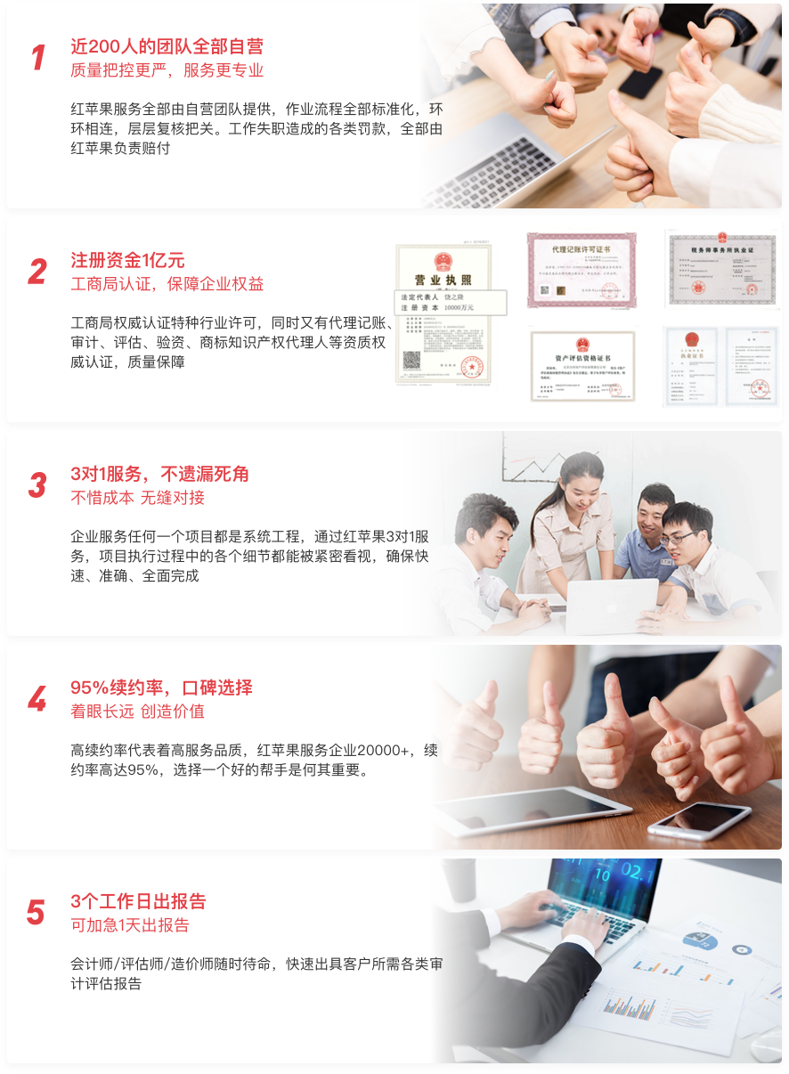 红苹果财务商标注册代理